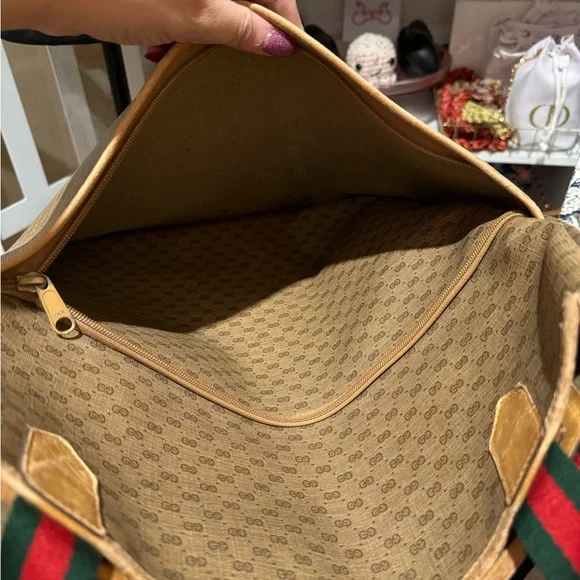 Gucci Vintage Sherry Line Tote Bag - Picture 8 of 11